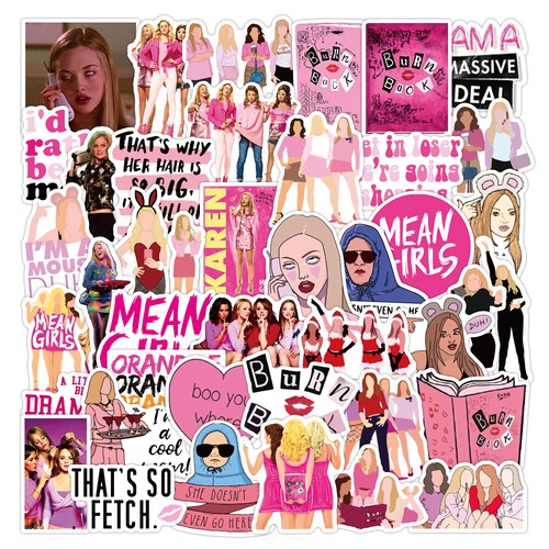 100 pezzi adesivo mean - adesivo, girls