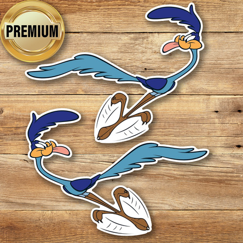 Adesivo road runner - road,