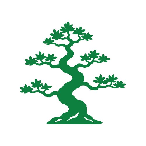 Adesivo bonsai vinile - bonsai,