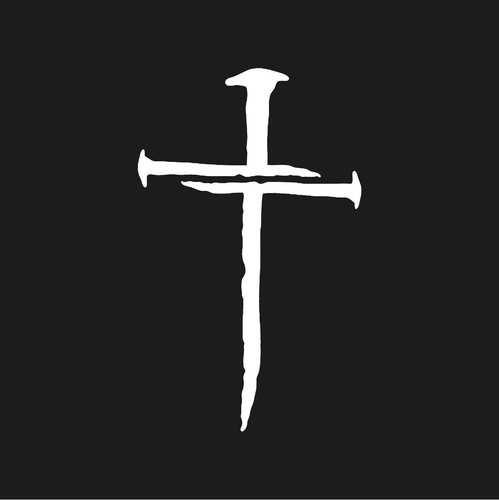 Adesivo nail cross vinile - adesivo,