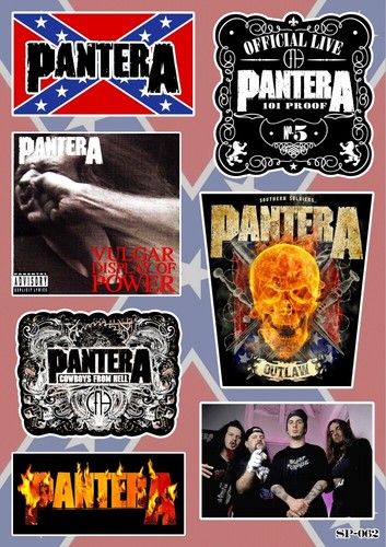 Adesivi pantera cowboys from - pantera,