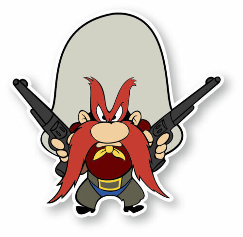 Adesivo yosemite sam cartone - adesivo,