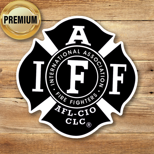 Adesivo iaff vigili - adesivo,