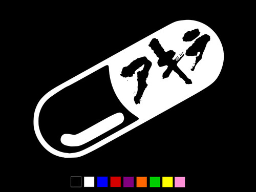 Adesivo akira pill anime - adesivo,